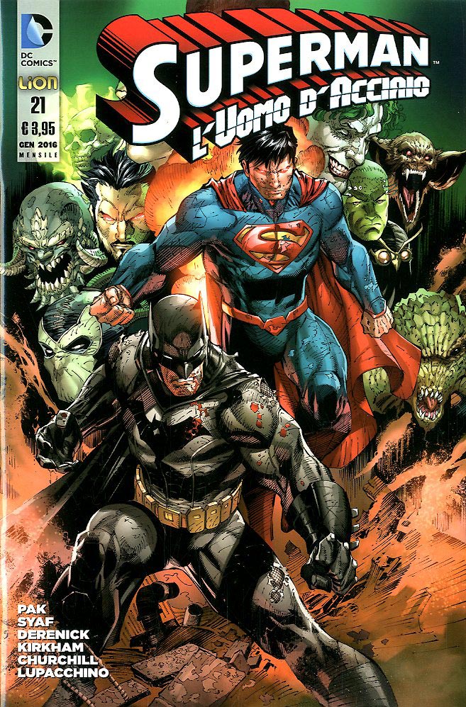 SUPERMAN L'UOMO D'ACCIAIO 21-LION- nuvolosofumetti.