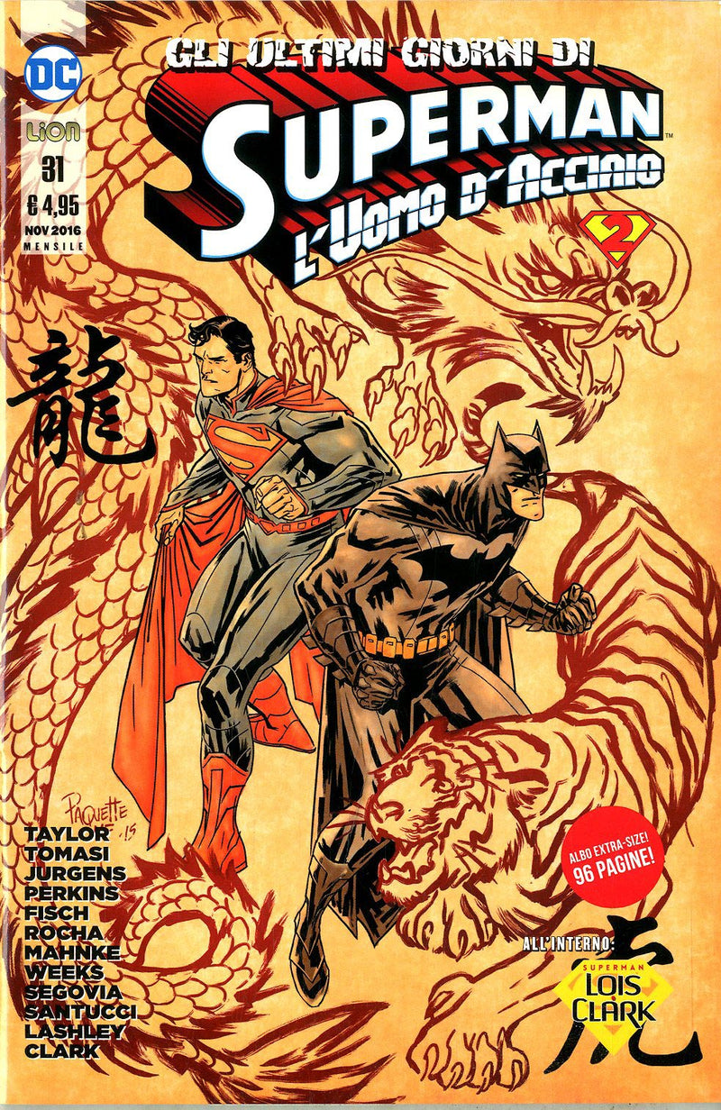 SUPERMAN L'UOMO D'ACCIAIO 31-LION- nuvolosofumetti.