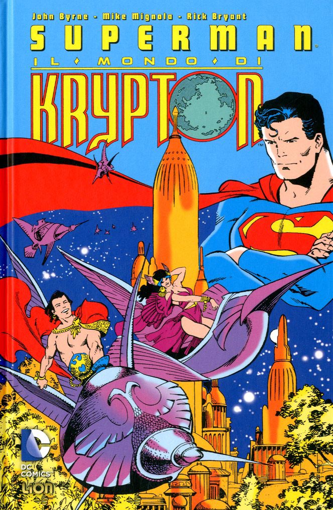 SUPERMAN il mondo di Krypton-LION- nuvolosofumetti.