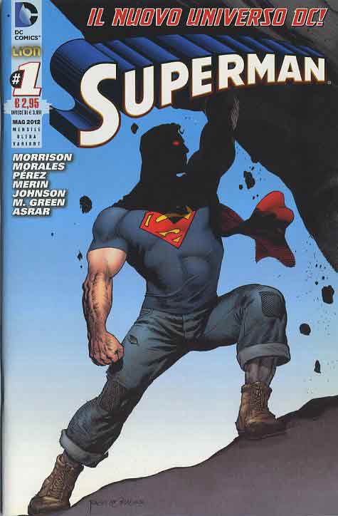 SUPERMAN rinascita ULTRAVARIANT # 1-LION- nuvolosofumetti.