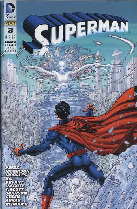 SUPERMAN rinascita ULTRAVARIANT # 3-LION- nuvolosofumetti.