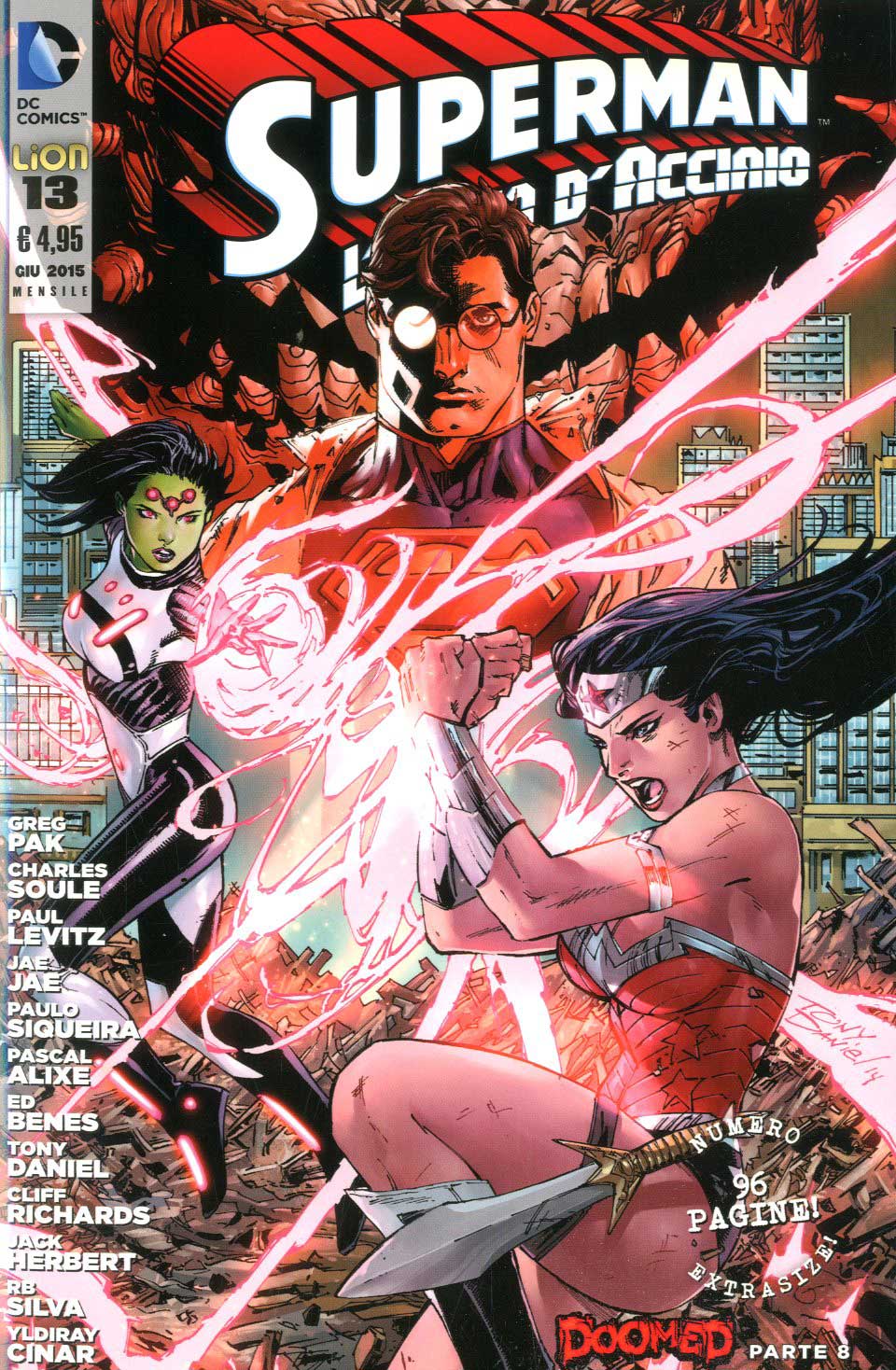 SUPERMAN L'UOMO D'ACCIAIO 13-LION- nuvolosofumetti.