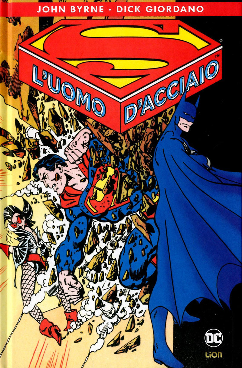 SUPERMAN: L'UOMO D'ACCIAIO DC DELUXE-LION- nuvolosofumetti.