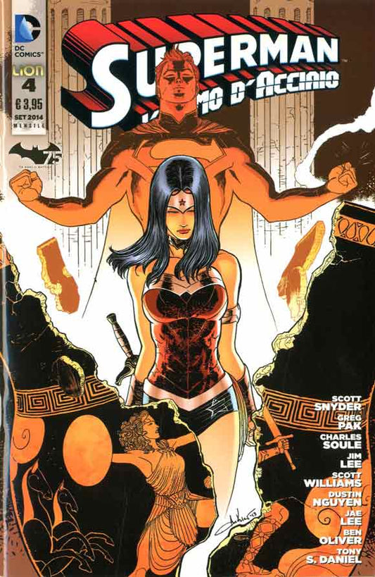 SUPERMAN L'UOMO D'ACCIAIO 4-LION- nuvolosofumetti.