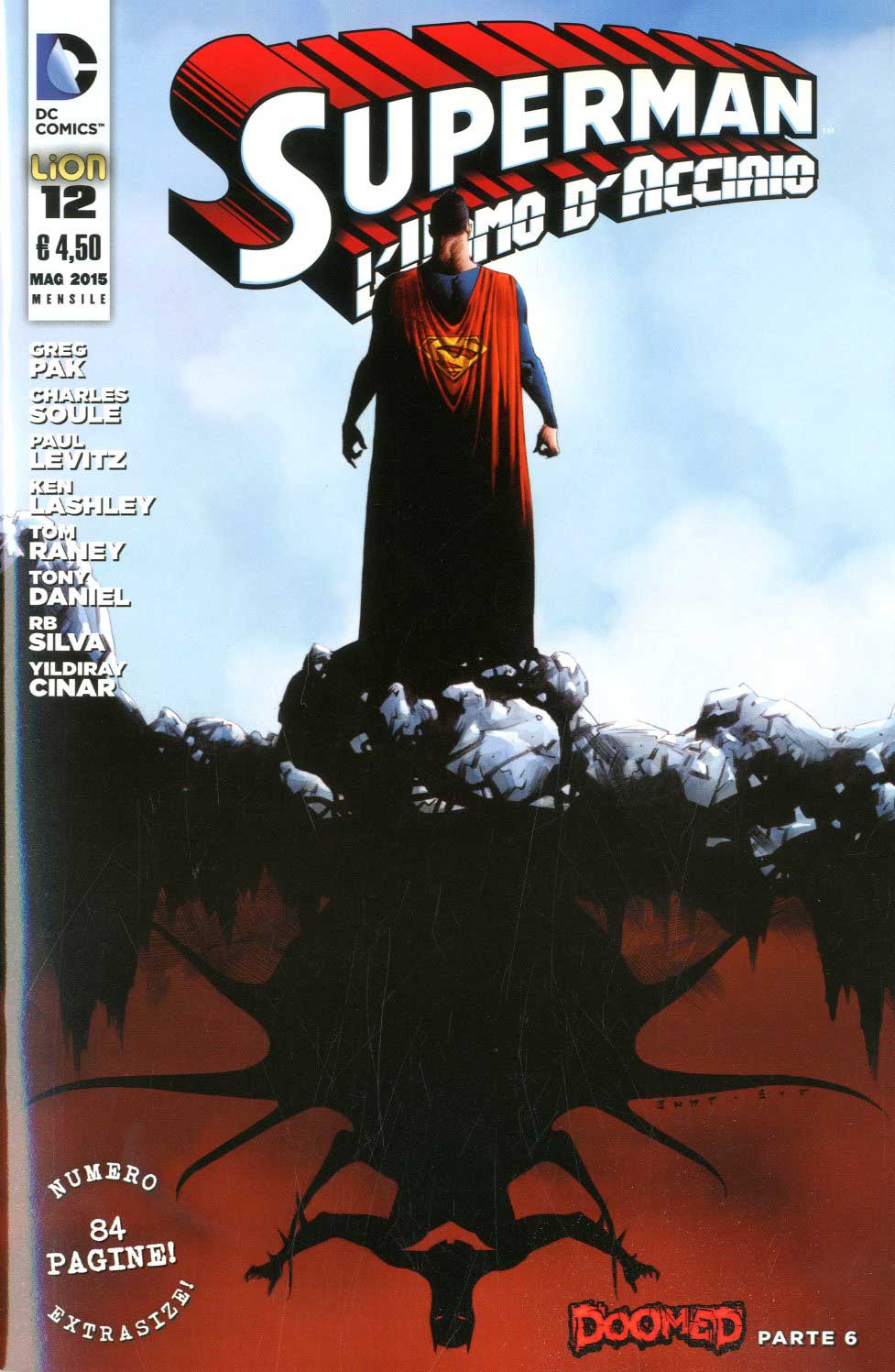 SUPERMAN L'UOMO D'ACCIAIO 12-LION- nuvolosofumetti.