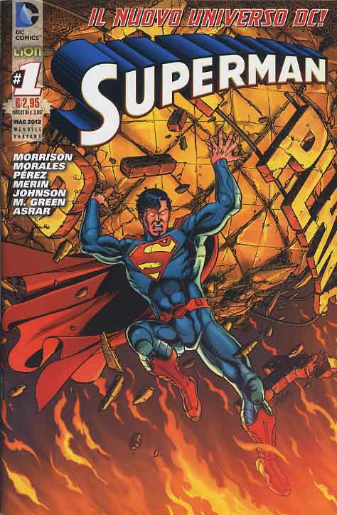 SUPERMAN serie 2012 VARIANT #1-LION- nuvolosofumetti.