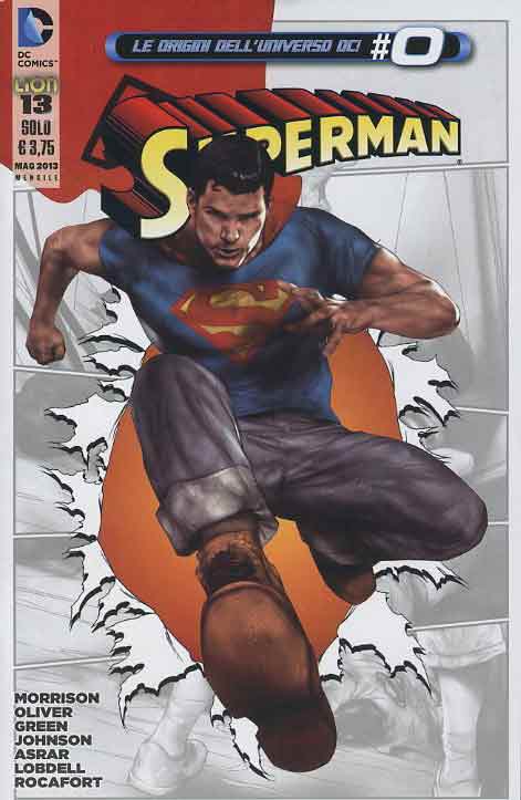 SUPERMAN serie 2012 13-LION- nuvolosofumetti.