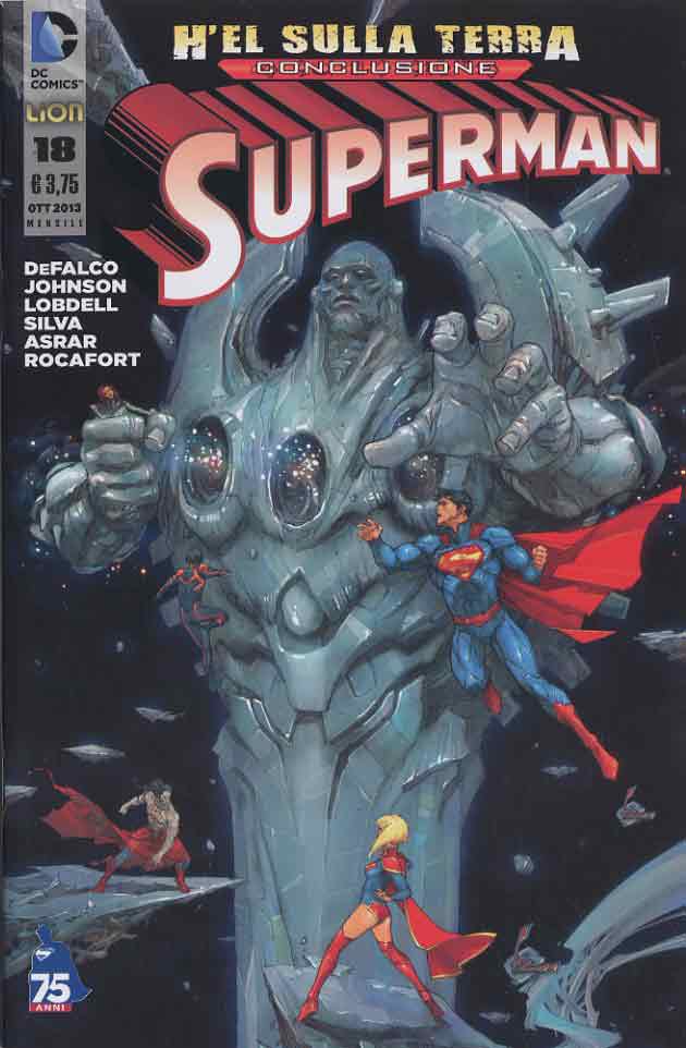SUPERMAN serie 2012 18-LION- nuvolosofumetti.