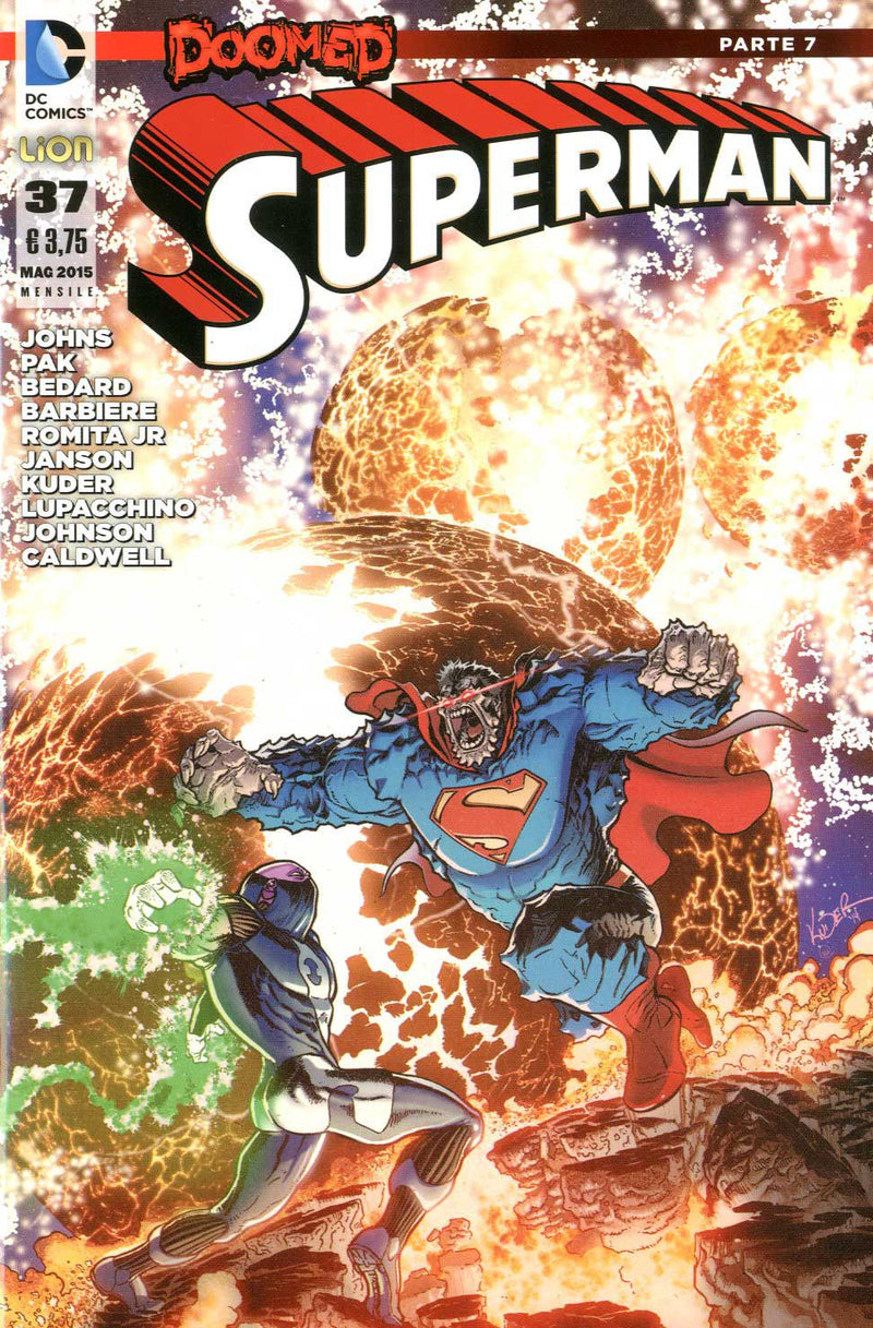 SUPERMAN serie 2012 37-LION- nuvolosofumetti.