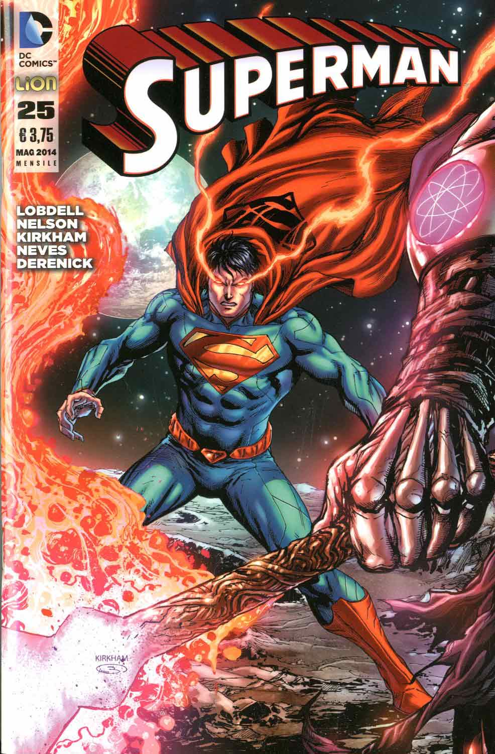 SUPERMAN serie 2012 25-LION- nuvolosofumetti.