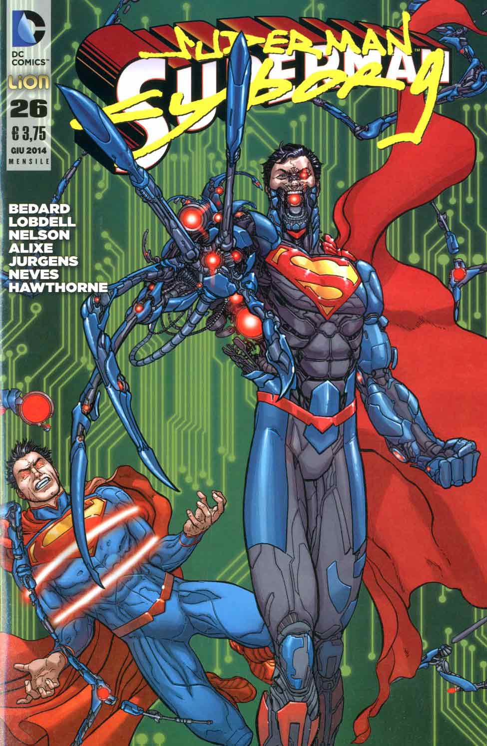 SUPERMAN serie 2012 26-LION- nuvolosofumetti.