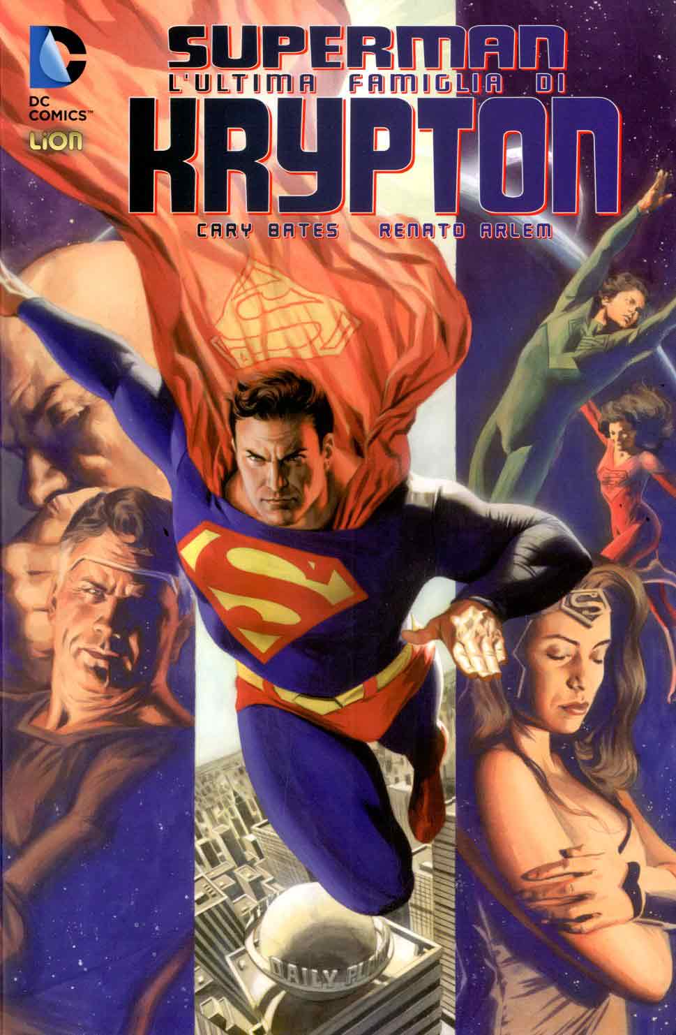 SUPERMAN L'ULTIMA FAMIGLIA DI KRYPTON-LION- nuvolosofumetti.