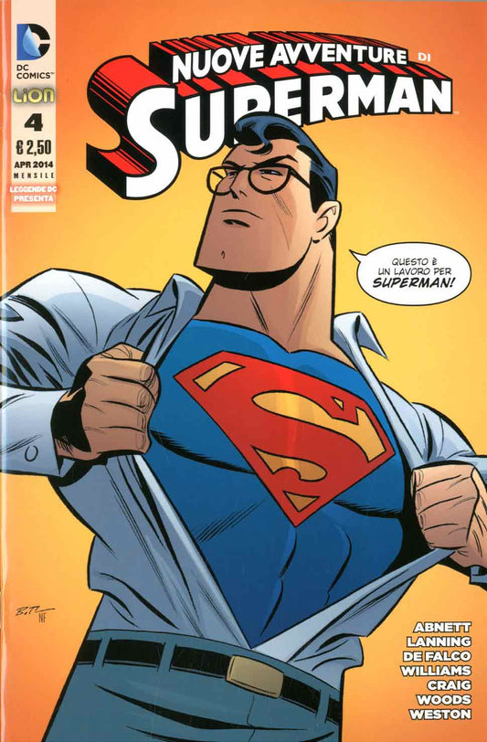 Superman Le nuove avventure 4-LION- nuvolosofumetti.