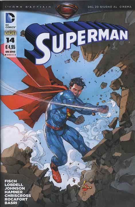 SUPERMAN serie 2012 14-LION- nuvolosofumetti.
