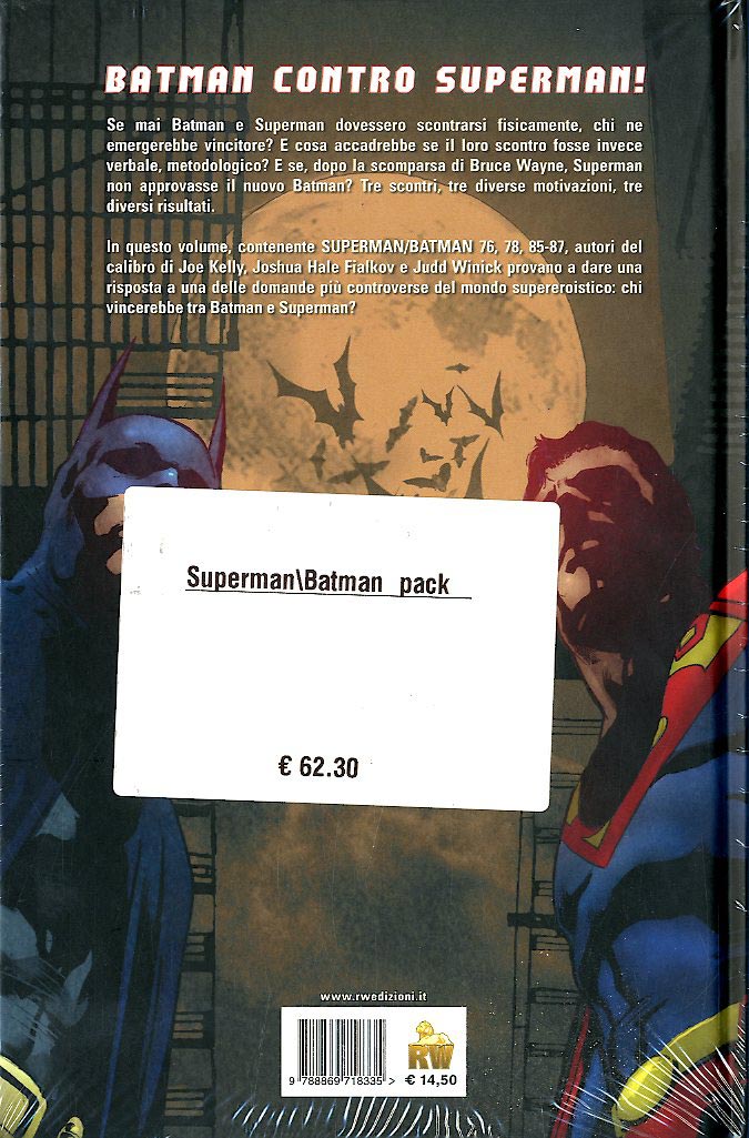 SUPERMAN/BATMAN pack-LION- nuvolosofumetti.