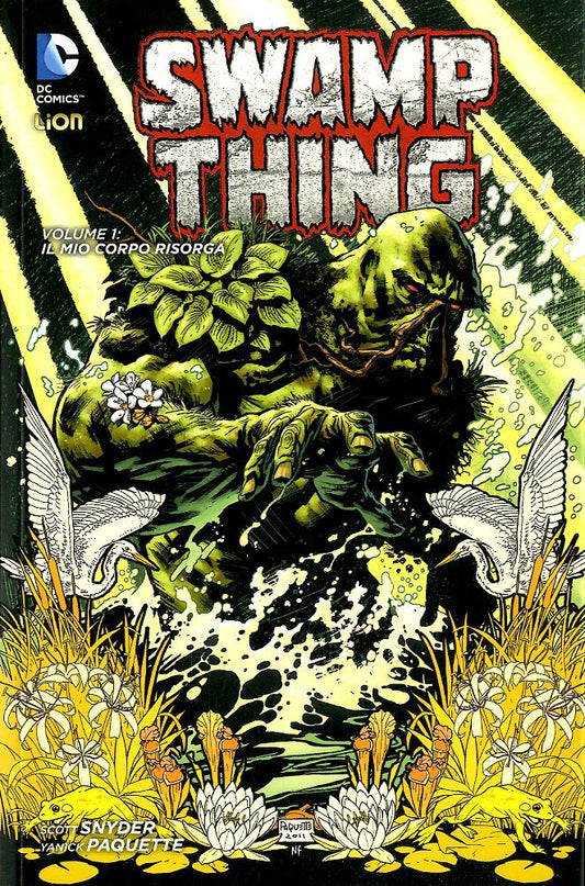 SWAMP THING-LION- nuvolosofumetti.