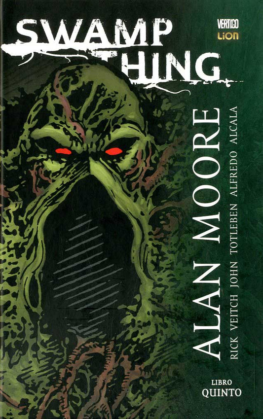 SWAMP THING # 5, LION, nuvolosofumetti,