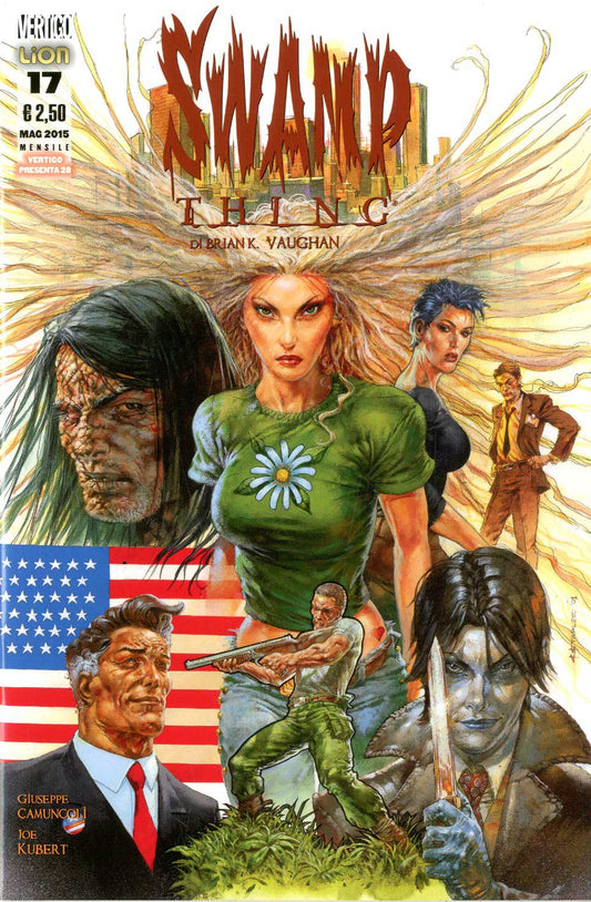 SWAMP THING DI BRIAN K. VAUGHAN 17-LION- nuvolosofumetti.