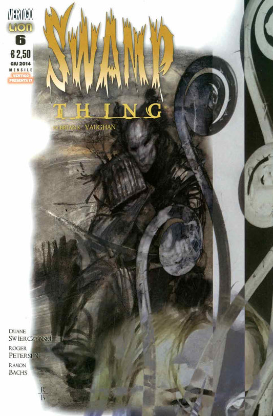 SWAMP THING DI BRIAN K. VAUGHAN 6-LION- nuvolosofumetti.