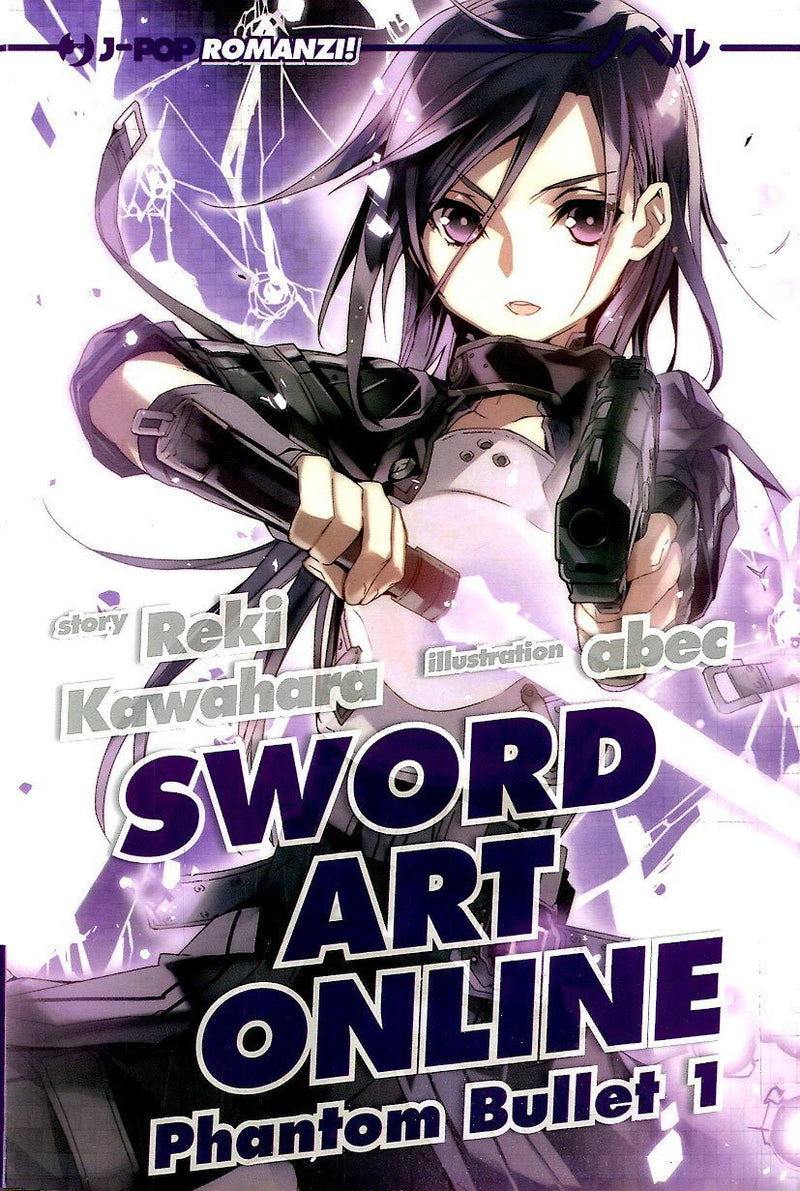 Sword art online Phantom Bullet il manga 1-JPOP- nuvolosofumetti.