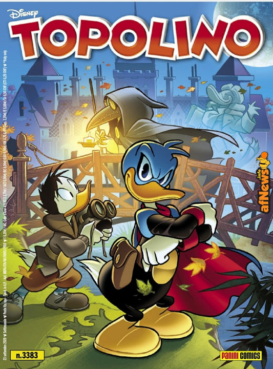 Topolino Settimanale 3383, PANINI DISNEY, nuvolosofumetti,