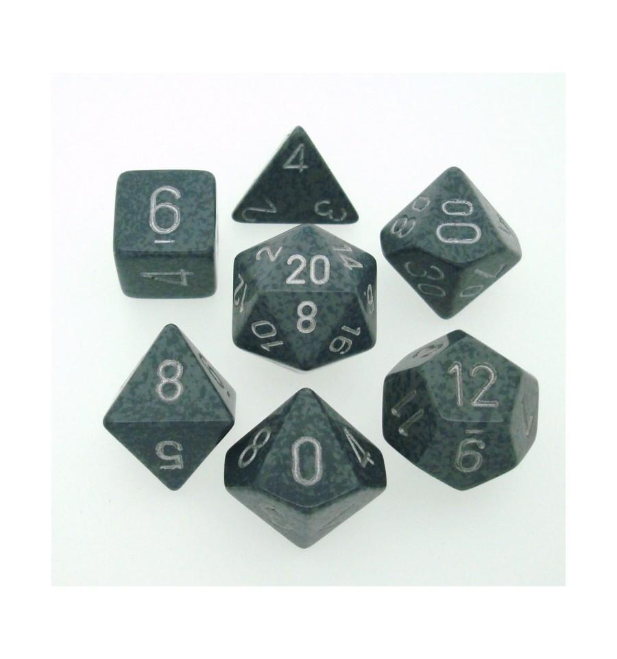 Dadi set da 7 Speckled-CHESSEX- nuvolosofumetti.