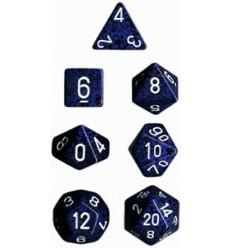 Dadi set da 7 Speckled (in box trasparente) (in box trasparente)-CHESSEX- nuvolosofumetti.