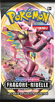 Pokemon La spada e lo scudo - Fragore ribelle - Busta, POKEMON, nuvolosofumetti,