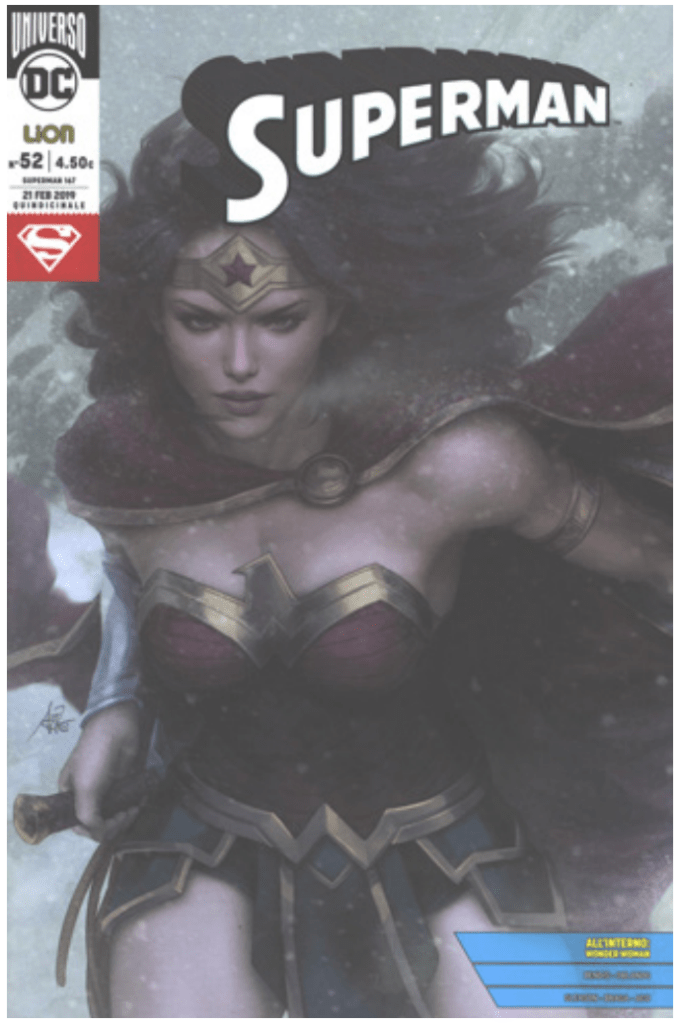 SUPERMAN 52 VARIANT-LION- nuvolosofumetti.