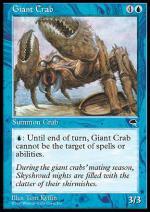 Granchio Gigante  TEMPESTA 9072-Wizard of the Coast- nuvolosofumetti.