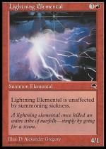 Elementale dei Fulmini  TEMPESTA 9173-Wizard of the Coast- nuvolosofumetti.