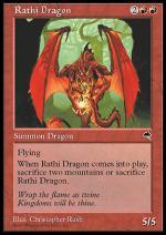 Drago di Rath  TEMPESTA 9172-Wizard of the Coast- nuvolosofumetti.