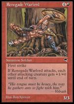 Condottiero Rinnegato  TEMPESTA 9164-Wizard of the Coast- nuvolosofumetti.