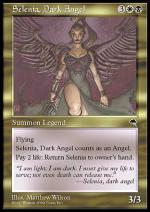 Selenia l' Angelo Oscuro  TEMPESTA 9311-Wizard of the Coast- nuvolosofumetti.