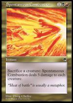 Combustione Spontanea  TEMPESTA 9305-Wizard of the Coast- nuvolosofumetti.