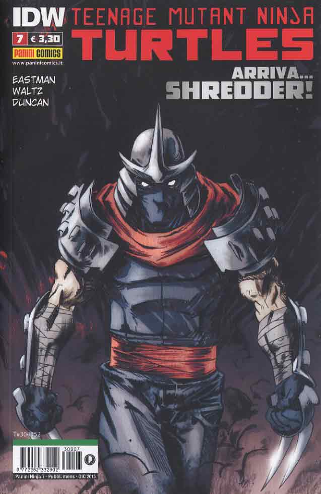 Teenage mutant Ninja Turtles 7-PANINI COMICS- nuvolosofumetti.