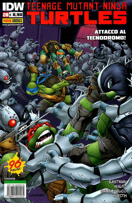 Teenage mutant Ninja Turtles 28-PANINI COMICS- nuvolosofumetti.