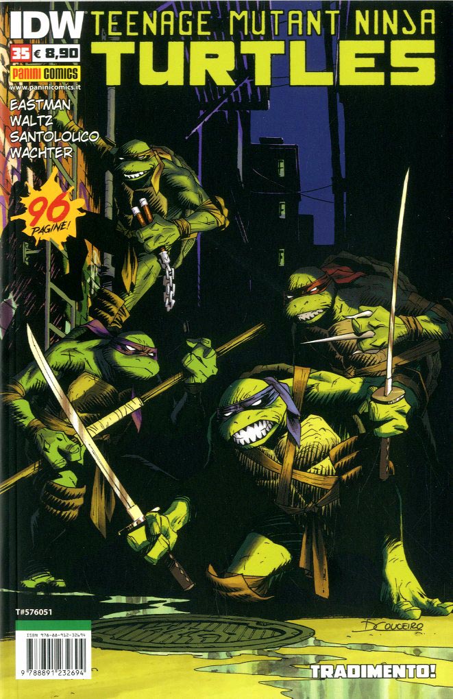Teenage mutant Ninja Turtles 35-PANINI COMICS- nuvolosofumetti.
