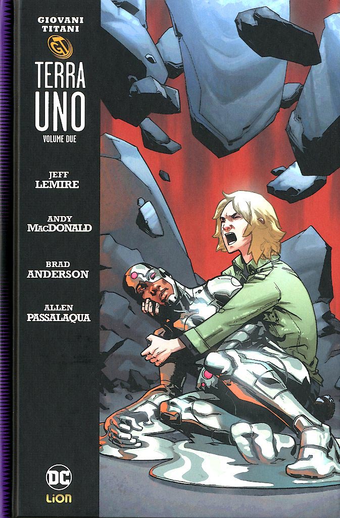 GIOVANI TITANI: TERRA UNO 2-LION- nuvolosofumetti.