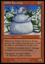 Pupazzo di Neve dei Goblin  Spirale Cronotraslate 64-Wizard of the Coast- nuvolosofumetti.