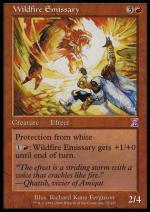 Emissario della Fiamma  Spirale Cronotraslate 72-Wizard of the Coast- nuvolosofumetti.