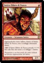 SATIRO EBBRO DI FUOCO   Theros 122-Wizard of the Coast- nuvolosofumetti.