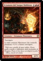 SCIAMANO DAL SANGUE RABBIOSO   Theros 138-Wizard of the Coast- nuvolosofumetti.