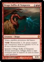 DRAGO SOFFIO DI TEMPESTA   Theros 143-Wizard of the Coast- nuvolosofumetti.