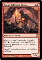 TITANO DEL FUOCO ETERNO   Theros 144-Wizard of the Coast- nuvolosofumetti.