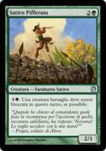 SATIRO PIFFERAIO   Theros 175-Wizard of the Coast- nuvolosofumetti.