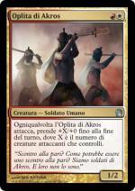 OPLITA DI AKROS   Theros 185-Wizard of the Coast- nuvolosofumetti.