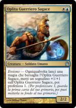 OPLITA GUERRIERO SAGACE   Theros 189-Wizard of the Coast- nuvolosofumetti.