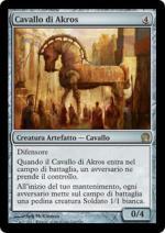 CAVALLO DI AKROS   Theros 210-Wizard of the Coast- nuvolosofumetti.