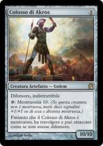 COLOSSO DI AKROS   Theros 214-Wizard of the Coast- nuvolosofumetti.